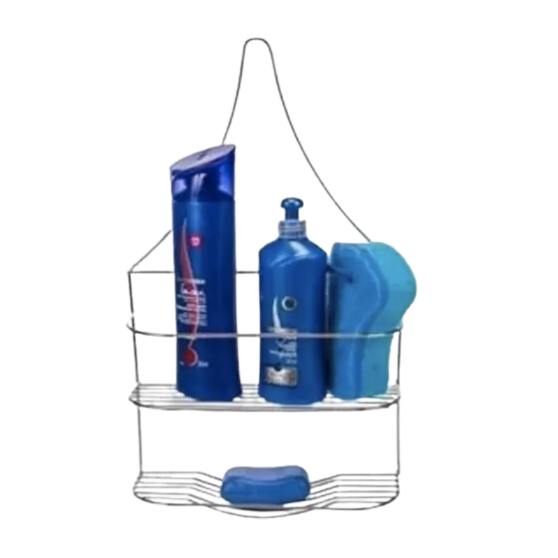 Porta Shampoo de Parede Cromado