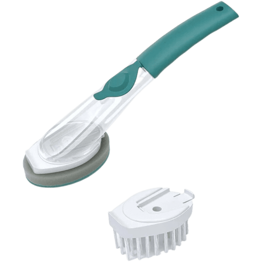 Esponja e Escova com Dispenser