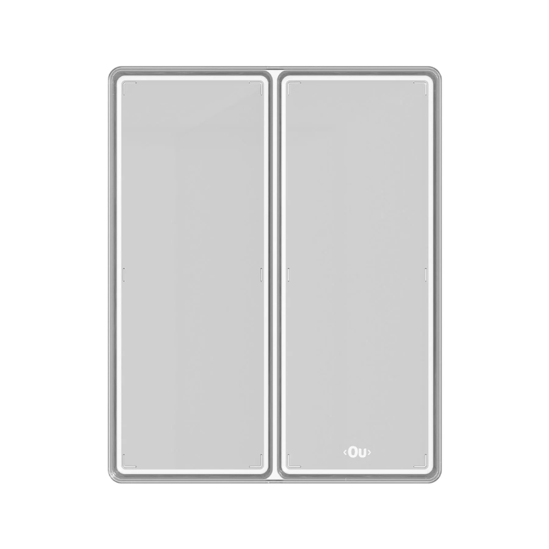 Organizador de Gavetas Clear com Divisória 37,5 x 30 x 5,6 cm