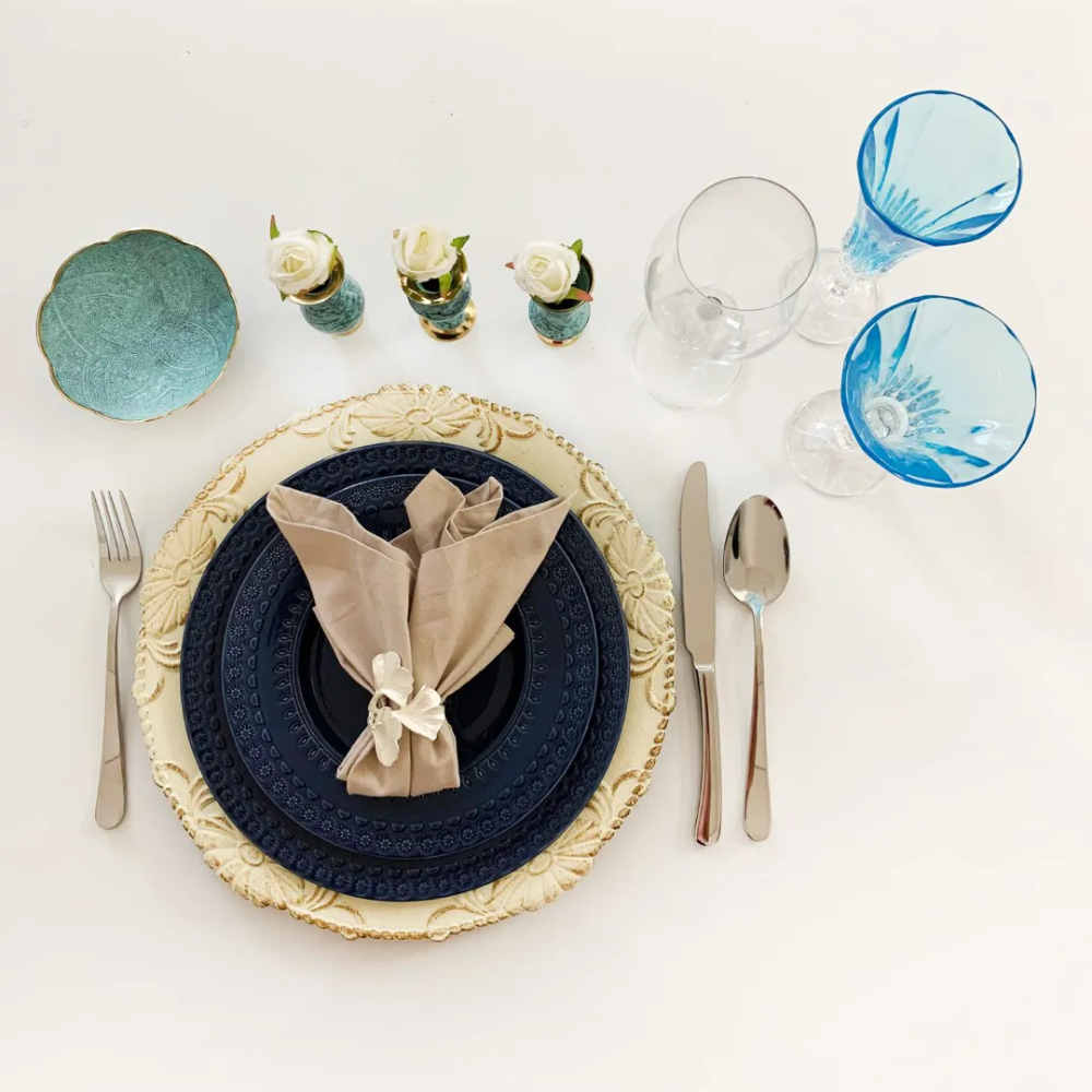 Conjunto 2 Guardanapos Algodão - Areia