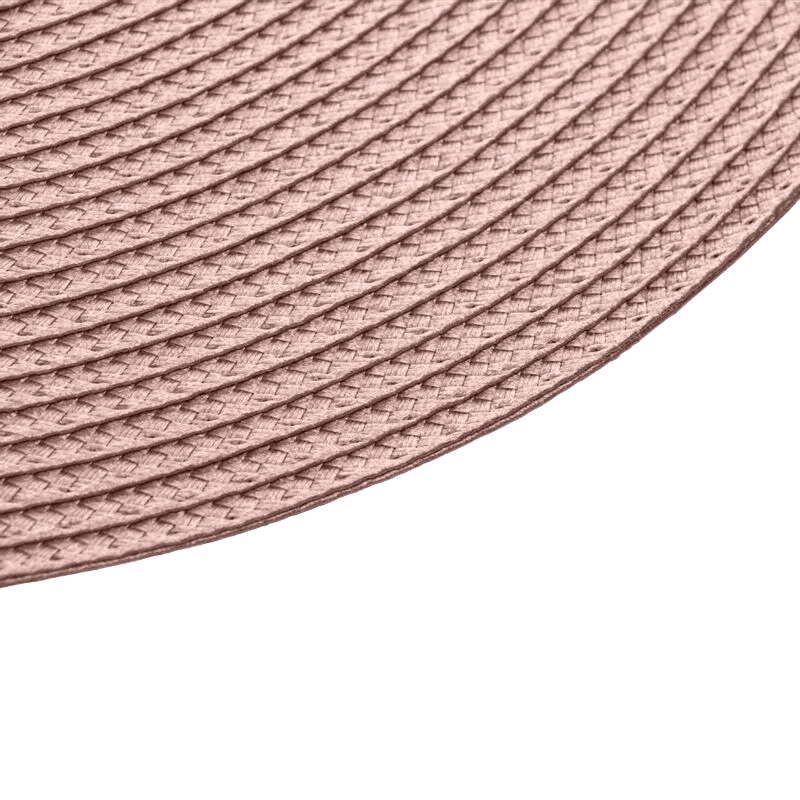 Lugar Americano Espiral Taupe 38cm