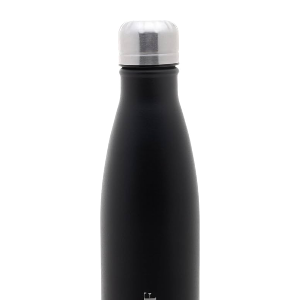 Garrafa Térmica de Aço Inox Preto 500ml