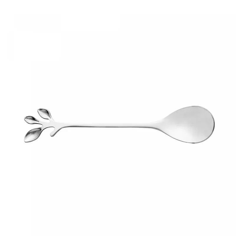 Colheres de Aço Inox Folhas