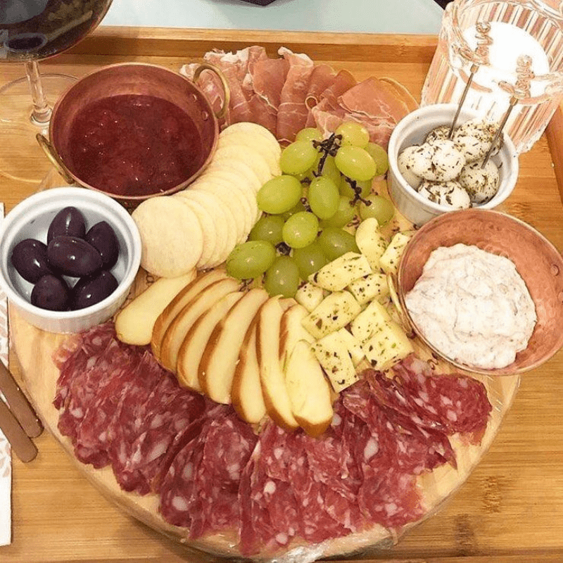 Tabua de Madeira Redonda 24 cm