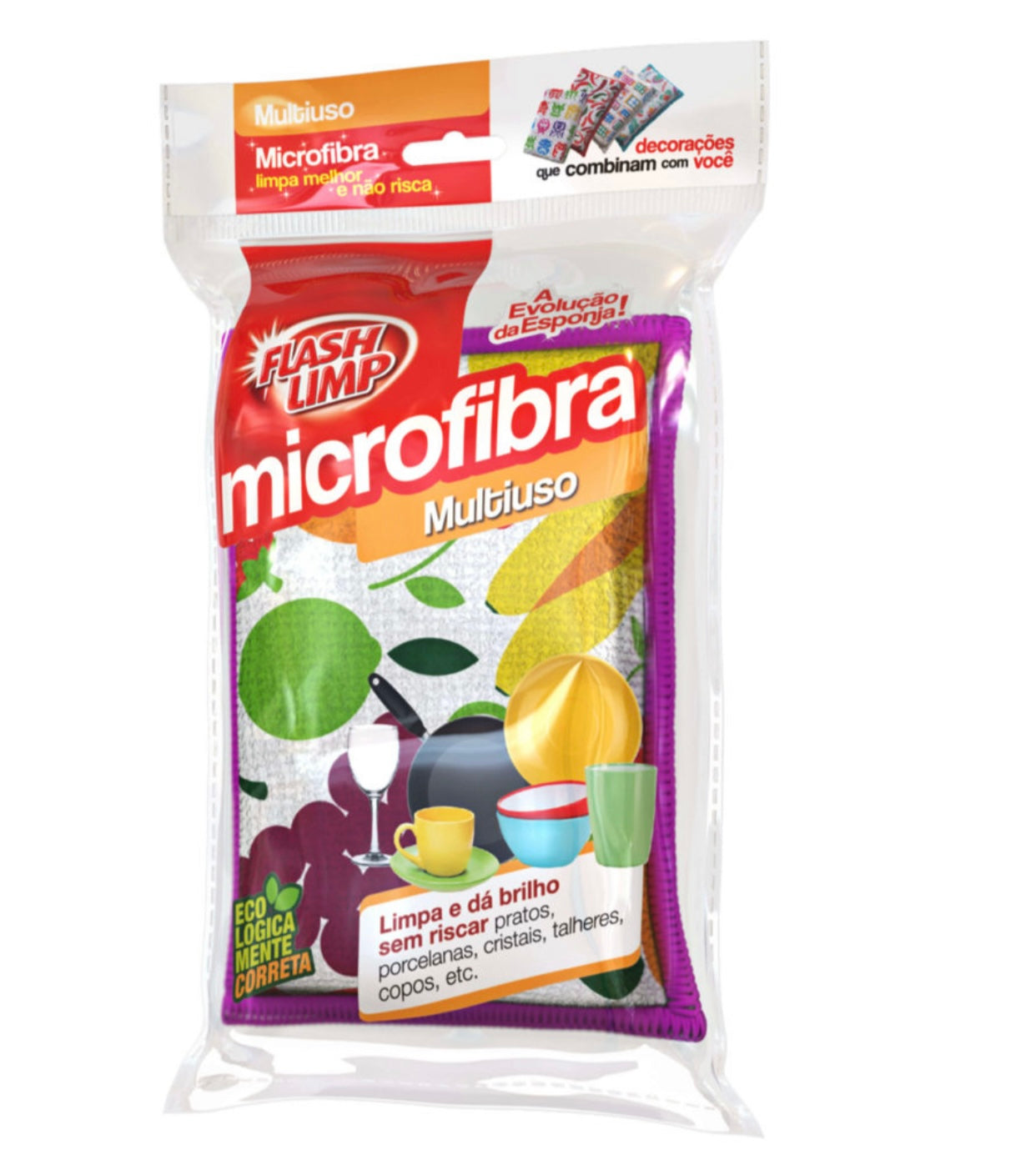 Esponja Microfibra Multiuso Fruits
