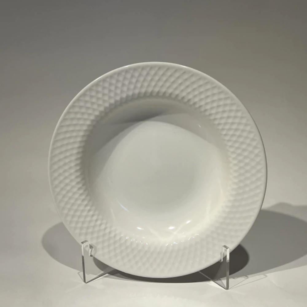Prato Fundo Split White 25,5 cm