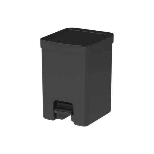 Lixeira Trium com Pedal Preto 12L