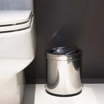 Lixeira Inox com Tampa Basculante 5L