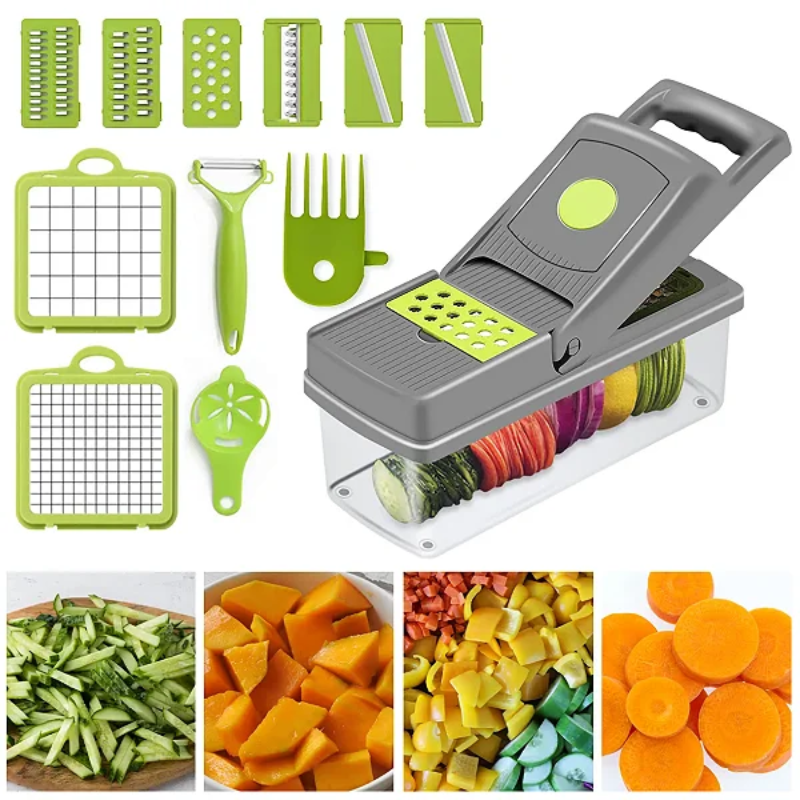 Cortador de Legumes Multifuncional 10 em 1