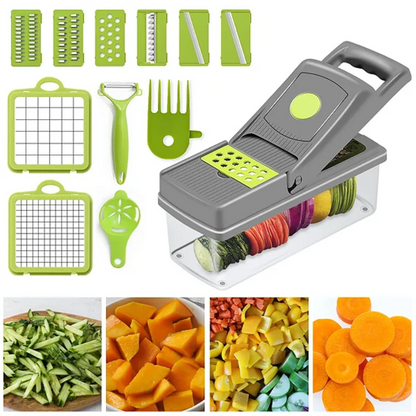 Cortador de Legumes Multifuncional 10 em 1