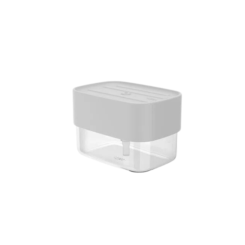 Dispenser Detergente Porta Esponja Branco Trium