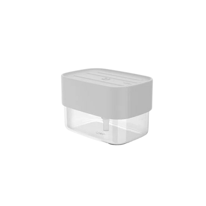 Dispenser Detergente Porta Esponja Branco Trium