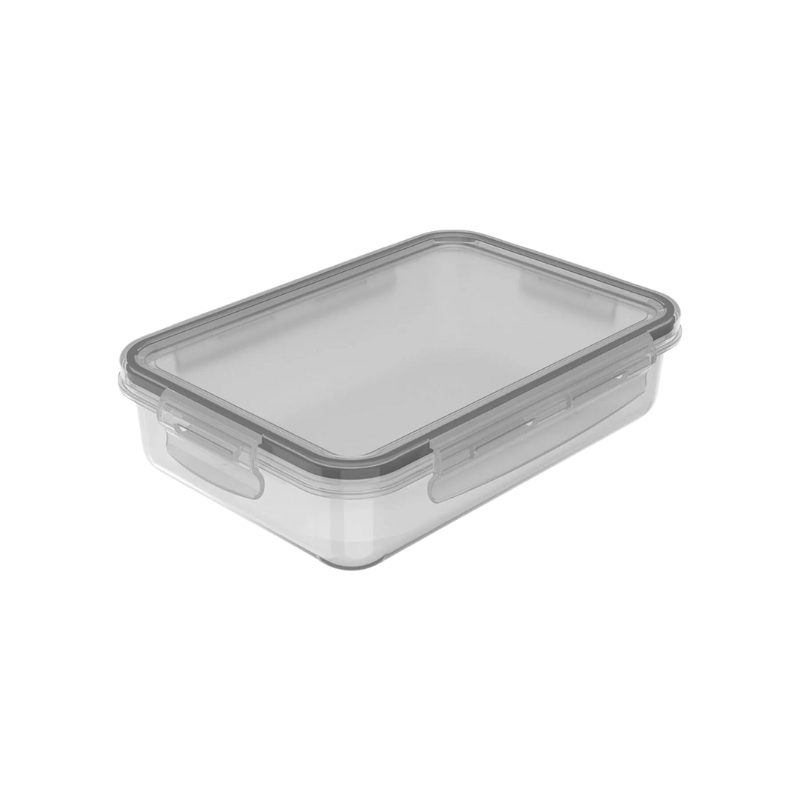 Pote Hermético Click Retangular 870ml