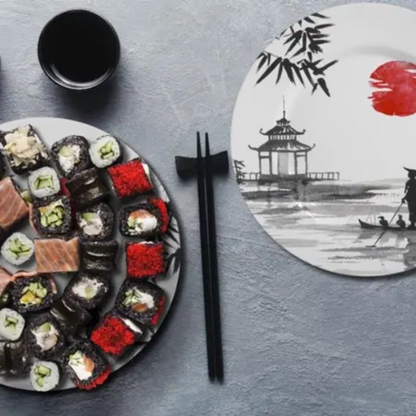 Conjunto Japonês de Cerâmica 6 Peças