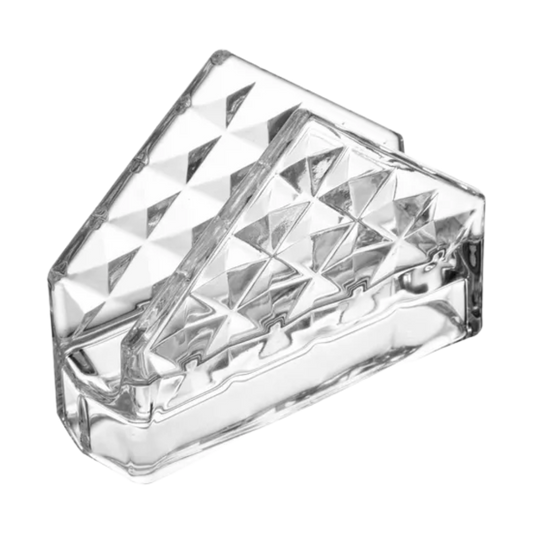 Porta guardanapos de Cristal Diamond