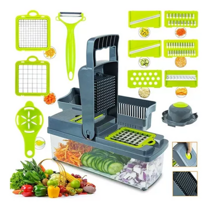 Cortador de Legumes Multifuncional 10 em 1