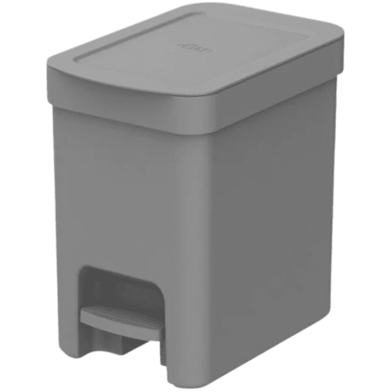 Lixeira de Pedal Ou 6L Chumbo