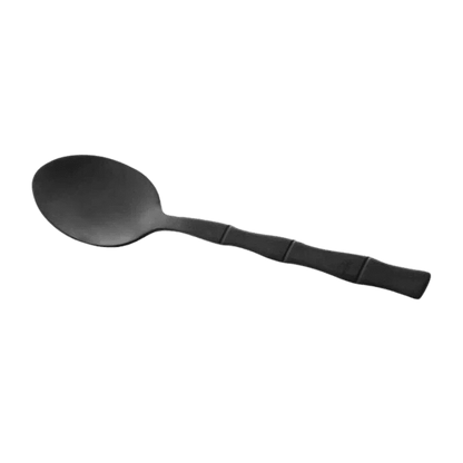 Jogo de Colheres de Sobremesa Bambu Elegant Preta 6 UN