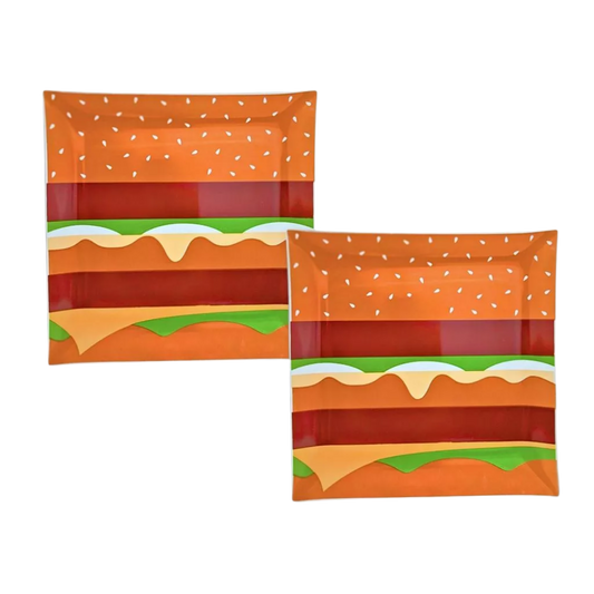 Prato Quadrado - Big Mac