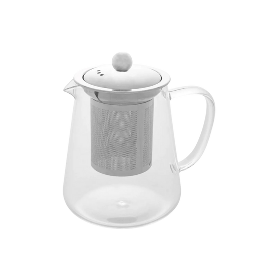 Chaleira Redonda de Vidro Borossilicato 750ml