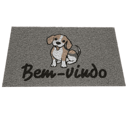 Tapete Vinil Bem Vindo Beagle 40x60cm