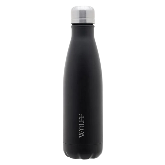 Garrafa Térmica de Aço Inox Preto 500ml