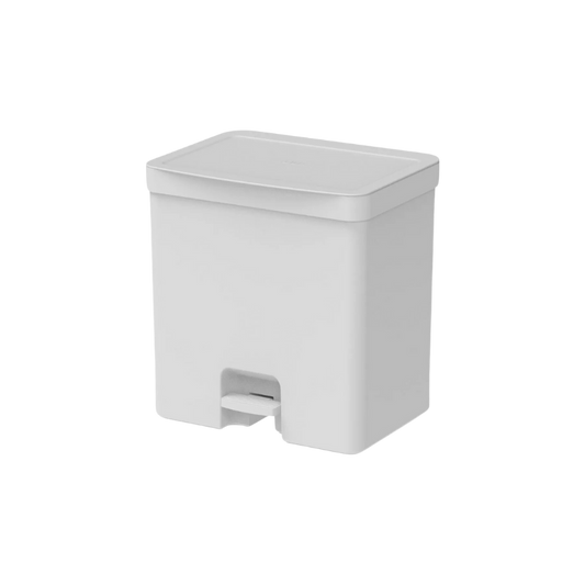 Lixeira Trium com Pedal 20L Branco