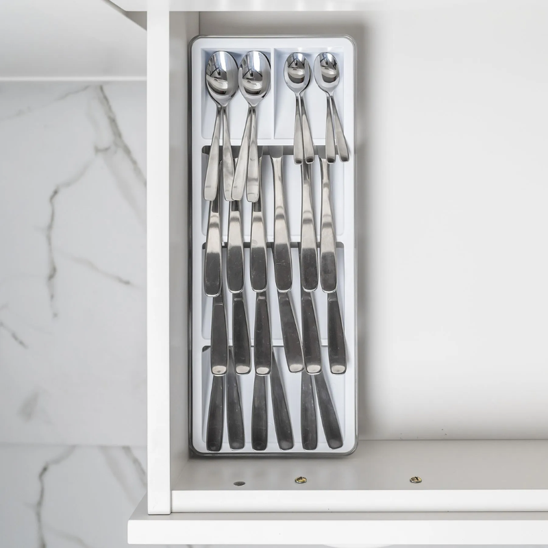 Organizador de Talheres para Gaveta Clear