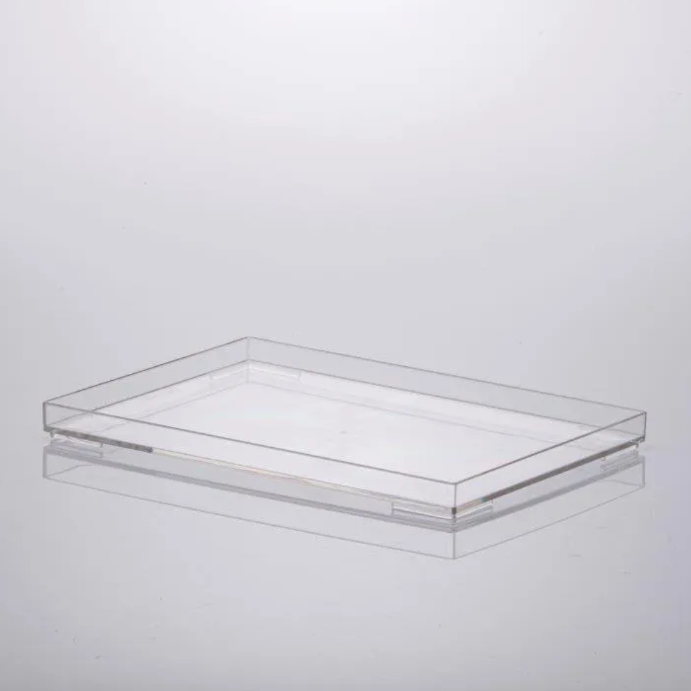Bandeja Acrílica Luxxor Cristal Pequena