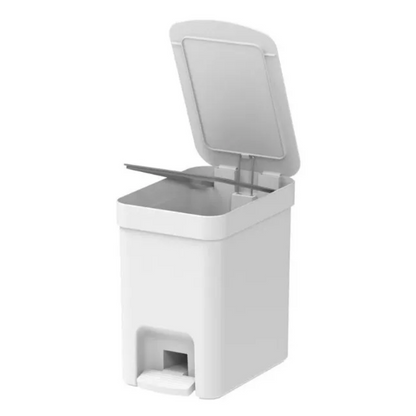 Lixeira de Pedal Trium 6L Branca