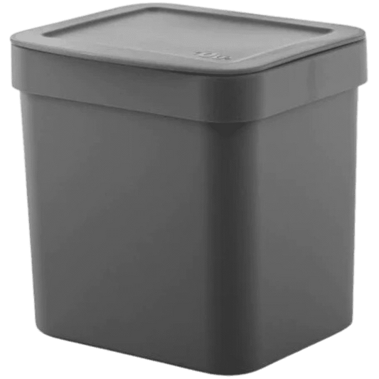 Lixeira 2,5L Chumbo Trium