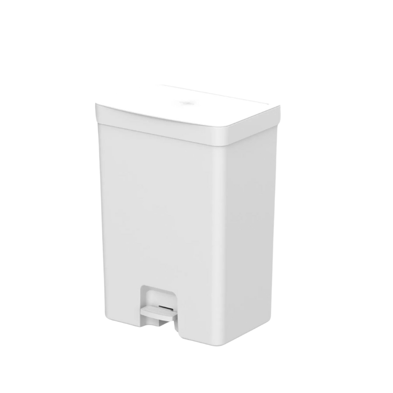Lixeira de Pedal Trium Branco 30L
