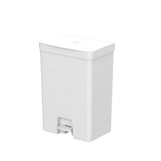 Lixeira de Pedal Trium Branco 30L