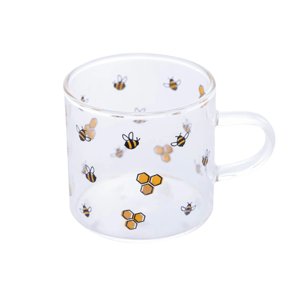 Caneca de Vidro Bee