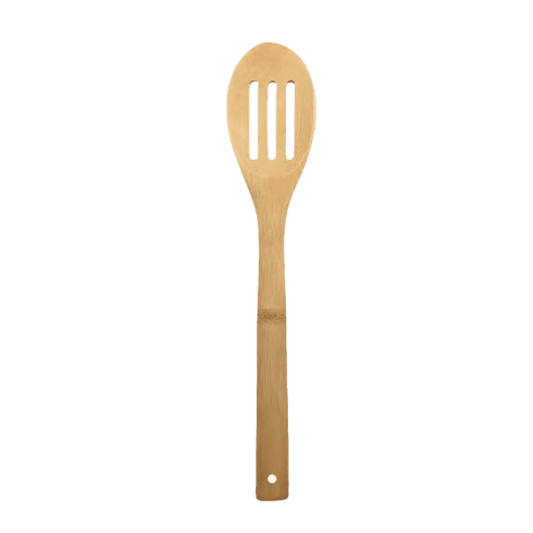 Colher Vazada de Bambu 30cm