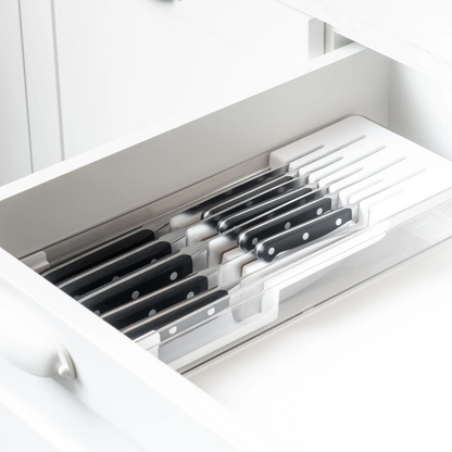 Organizador de Facas para Gaveta Clear