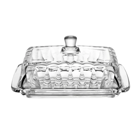 Manteigueira de Cristal de Chumbo