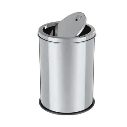 Lixeira Inox com Tampa Basculante 12L