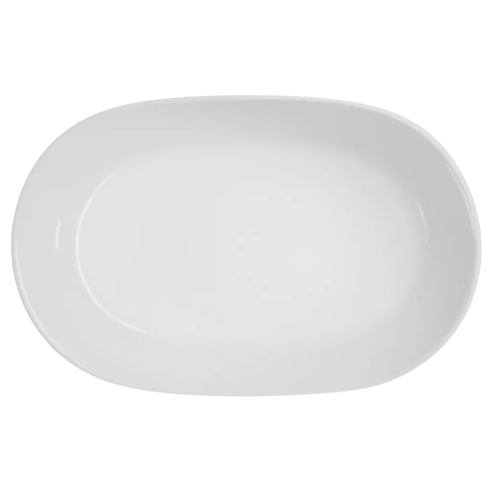 Travessa Oval Branca 34 x 21,5 cm
