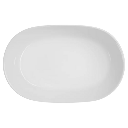 Travessa Oval Branca 34 x 21,5 cm