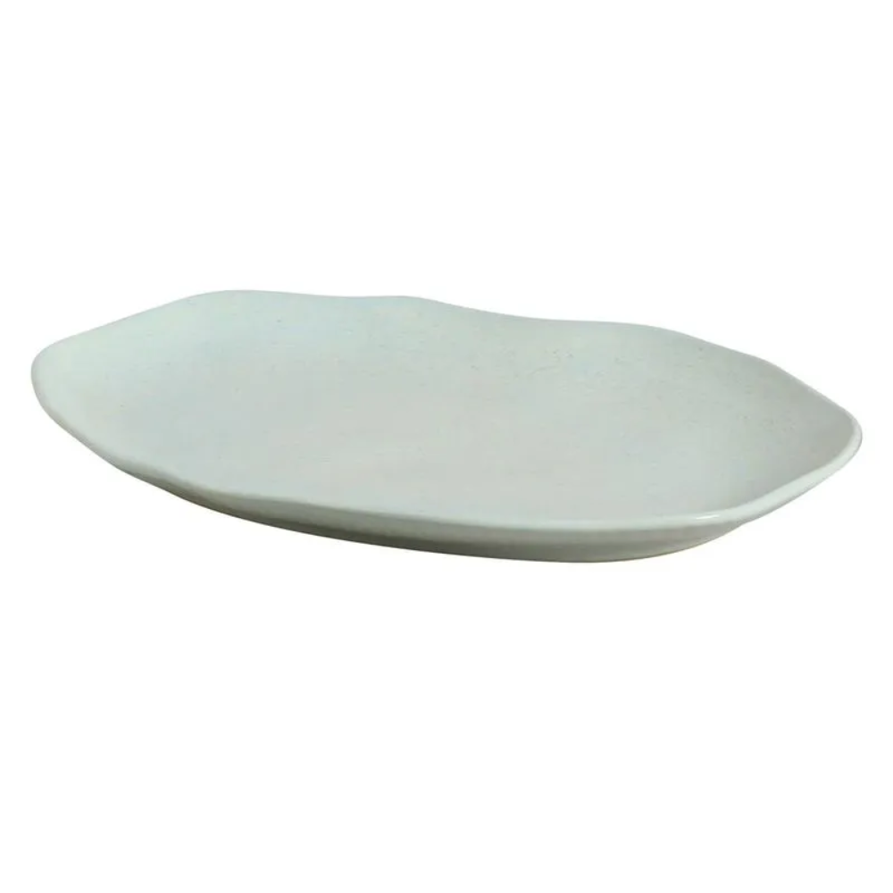Travessa Oval Rasa Bio Mint 30 x 19 cm
