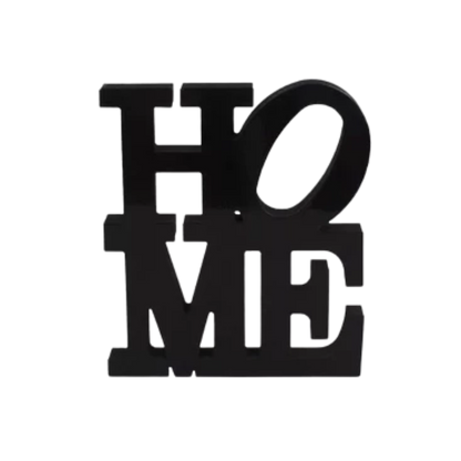 Suporte de Aço Letras decorativas - Home