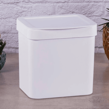 Lixeira 4,7L Branca Trium