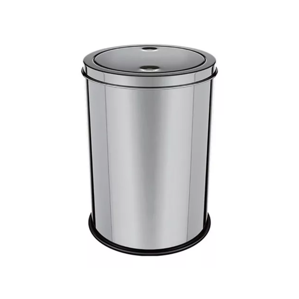 Lixeira Inox com Tampa Basculante 12L