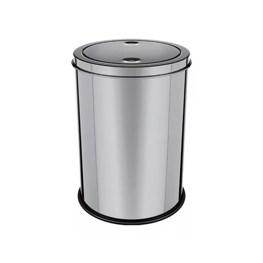 Lixeira Inox com Tampa Basculante 12L