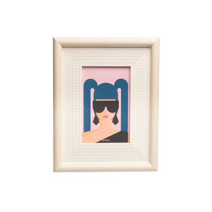 Porta Retrato Rope Bege 10 x 15 cm
