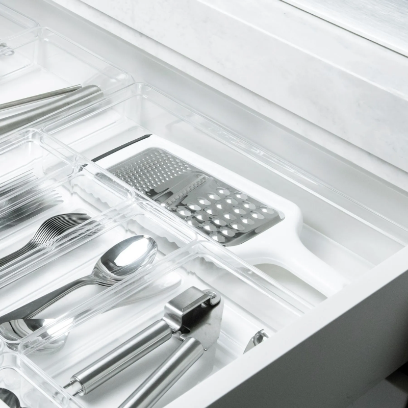 Organizador de Gavetas Clear 5,6 x 15 x 37,5cm