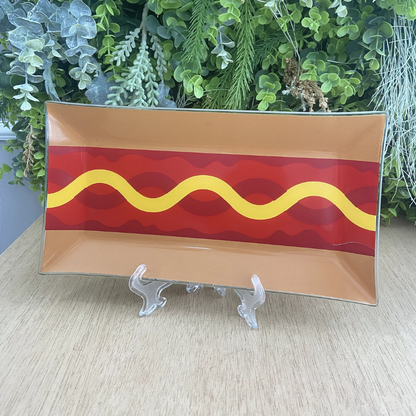 Prato Retangular - Hot Dog