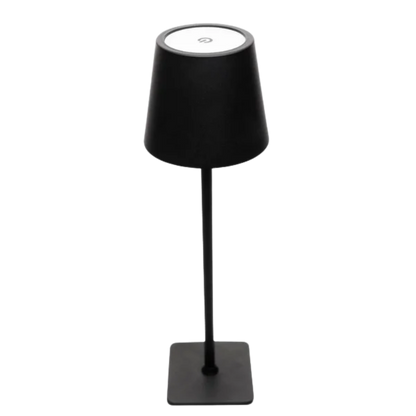 Luminária Led de Mesa Touch sem Fio Preta