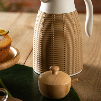 Açucareiro com Colher de Bambu Veronica